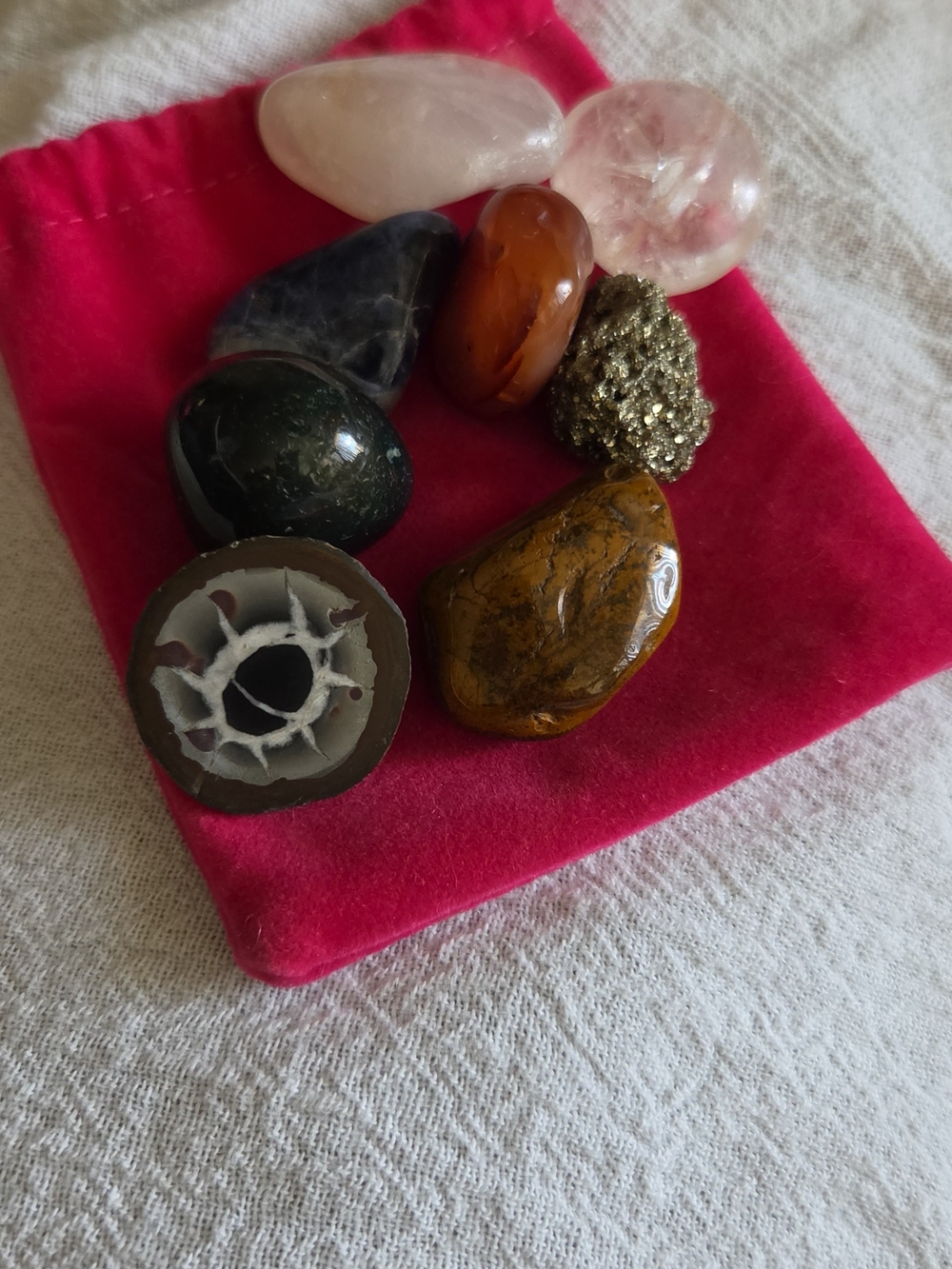 Mixed Tumbled Gemstone Set
